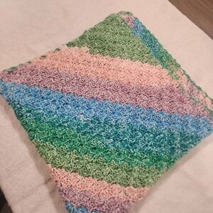 Multicolor Crochet Blanket